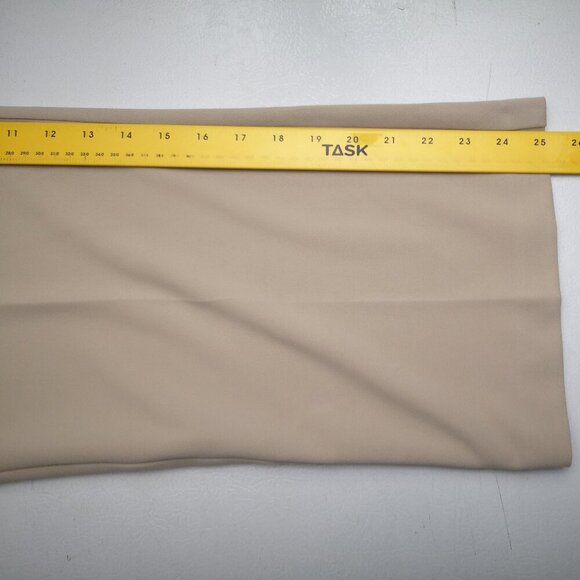 NWT Suzy Shier Ladies Size XL Cream Pull On Style Straight Leg Pants - Picture 9 of 9